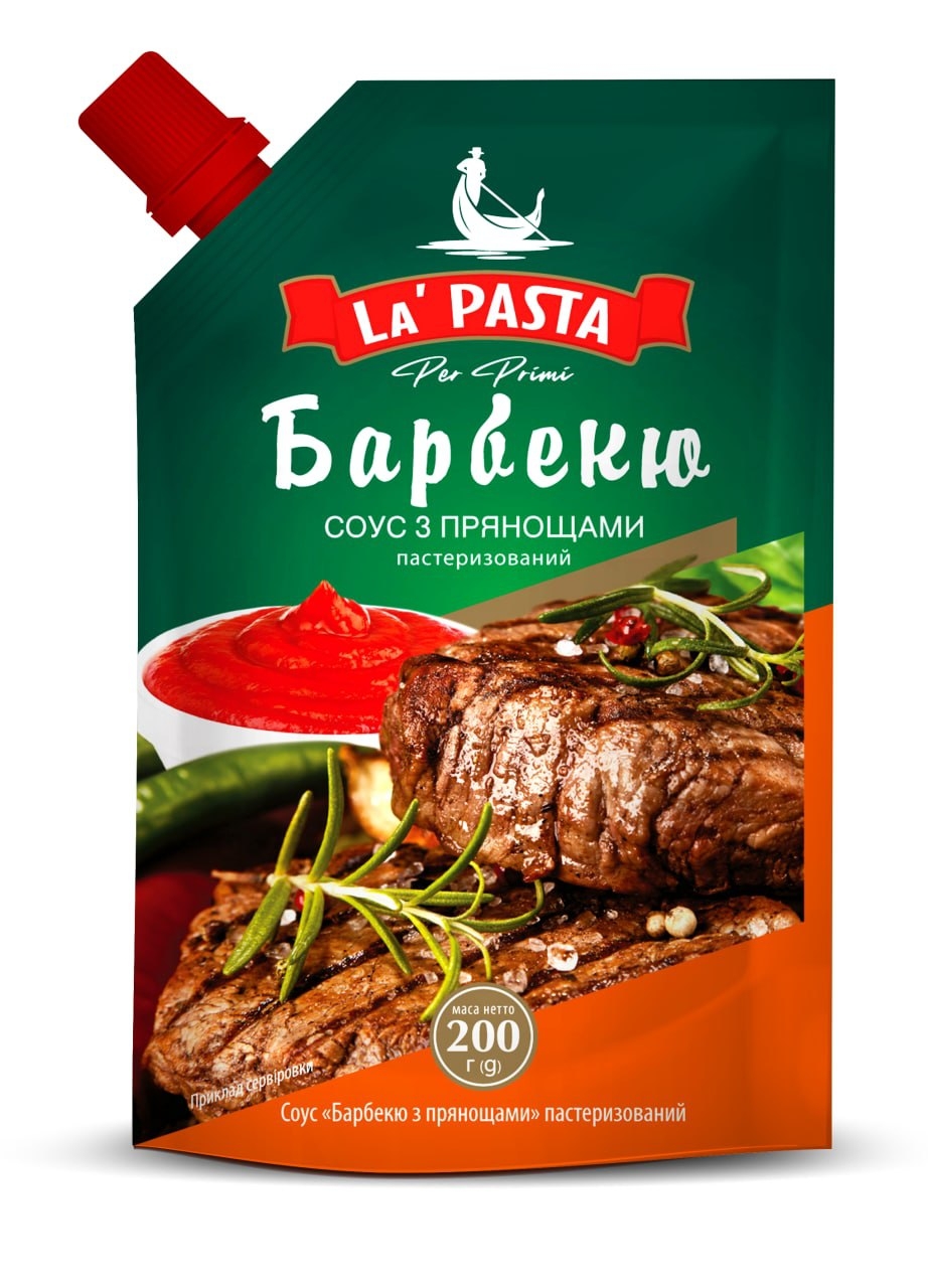 Соус La Pasta 200г Барбекю с пряностями д/п – Цена. Фото. Описание